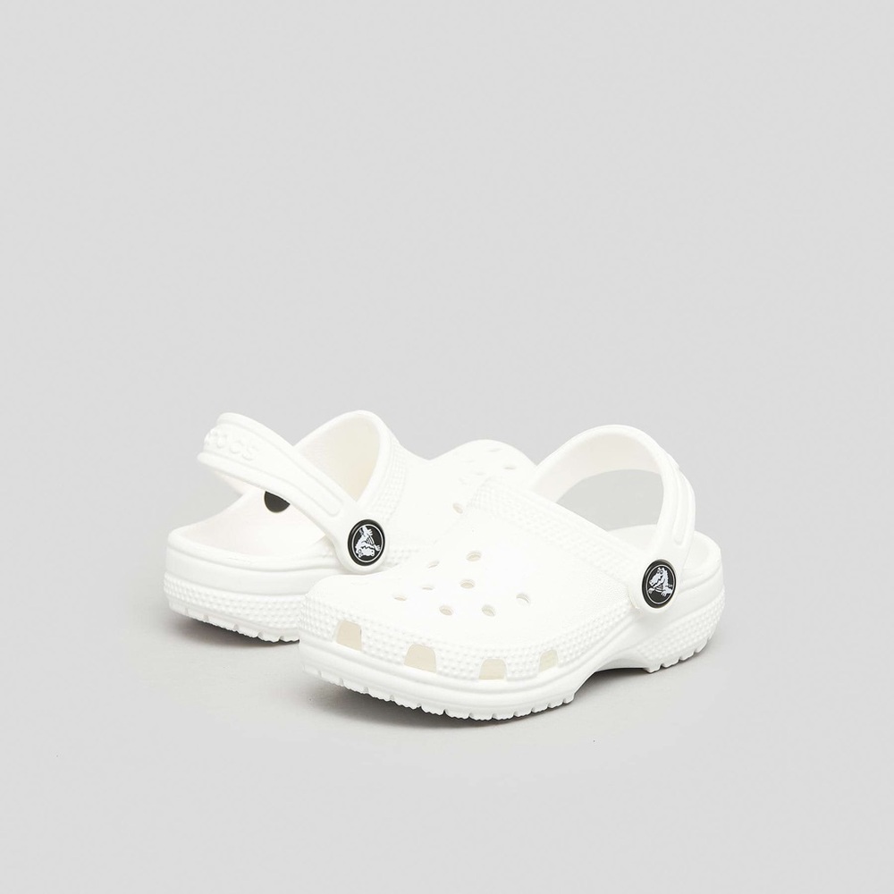 CROCS Kids White Clogs
